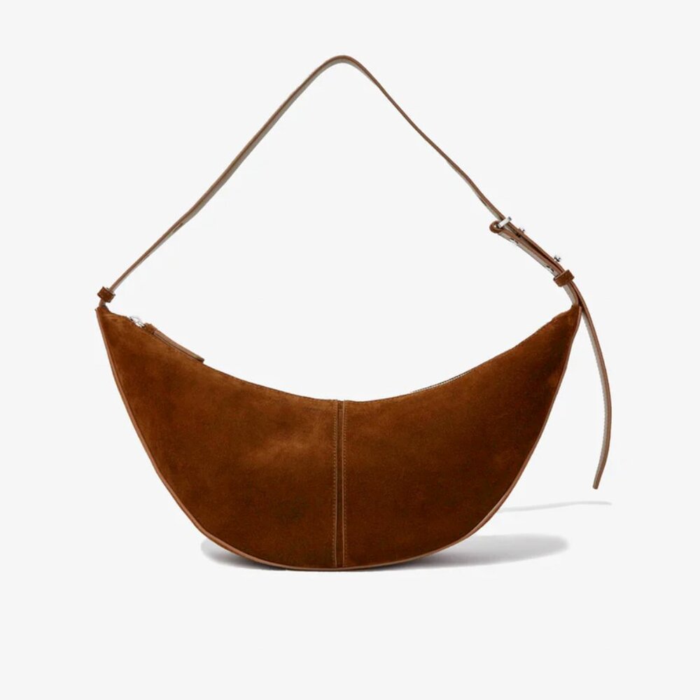 Proenza Schouler Women's Brown Suede Slide Handbag in Suede $790